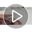Aogigigio No Drill Mirror Stoppers – 12pcs Plastic Stabilizers for Full Length Mirrors
