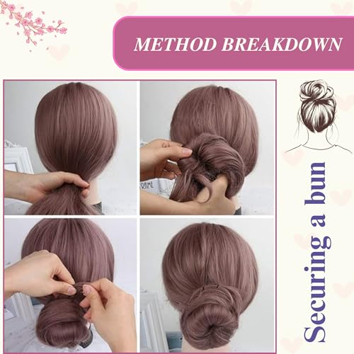 BeYOUtiholics 350-Piece Black U-Shaped Hair Pins 6cm with Storage Box
