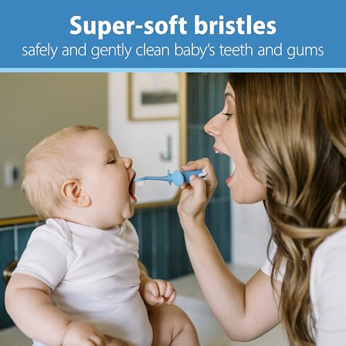 Dr. Brown's Infant-to-Toddler Toothbrush & Fluoride-Free Toothpaste Set