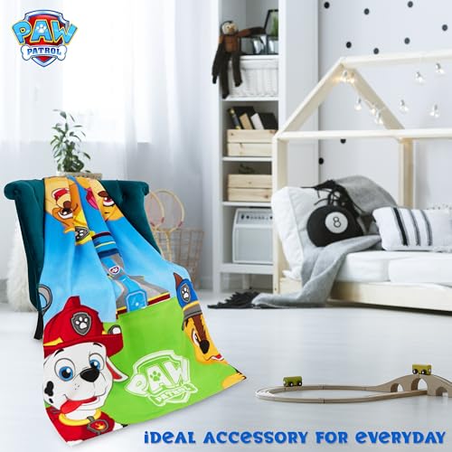 Paw Patrol Fleece Blanket for Kids - Super Soft Blanket Fleece Throws 39 x 59 inches Warm Bed Blankets - Gifts for Kids