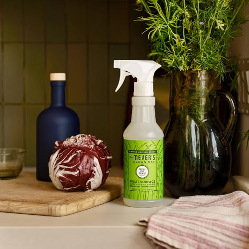 Mrs. Meyer's Multi-Surface Everyday Cleaner, Fresh Cut Grass, 16oz (6-Pack)