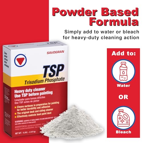 Savogran 10621 Trisodium Phosphate (TSP) 16oz Heavy-Duty Multi-Purpose Cleaner