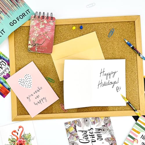 24 Inspirational Motivational Cards with Envelopes - Uplifting Messages