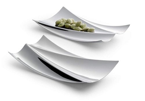 Philippi Set of 2 Snack Trays