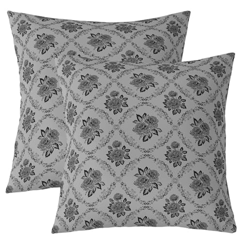 Feelyou Gothic Throw Pillow Covers - Set of 2, 20"x20" (Multi 03)