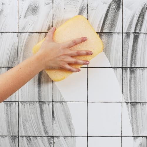 QEP Heavy-Duty Grout & Tile Cleaning Sponge 7.5 x 5.25 Inch