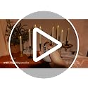 KSWING Short Black Metal Taper Candle Holders - Set of 2