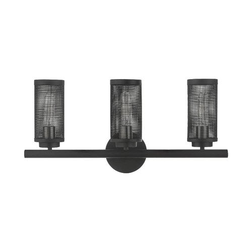 Livex Lighting 3 Light Brushed Nickel Bath Vanity, 14123-91