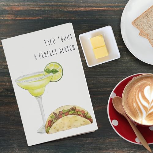 Funny Wedding Card for Bride and Groom - Taco 'Bout A Perfect Match