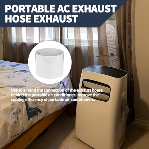 5.1 Inch Portable Air Conditioner Hose Extension Coupler - Universal Vent Connector