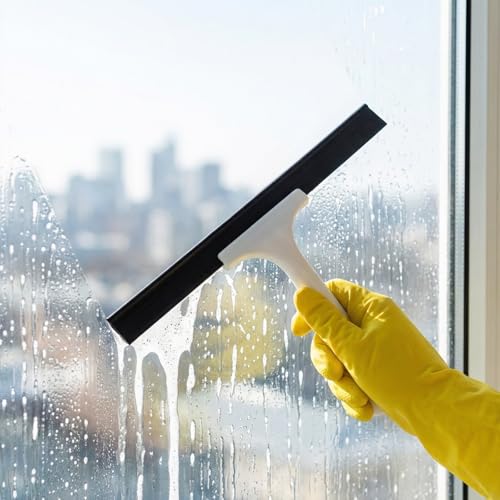41-Inch Replacement Rubber Squeegee Blade - Professional Window & Shower Cleaner