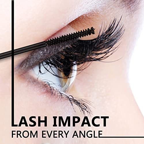 O'CHEAL Thin Wand Mascara for Short Lashes - Waterproof & Clump-Free