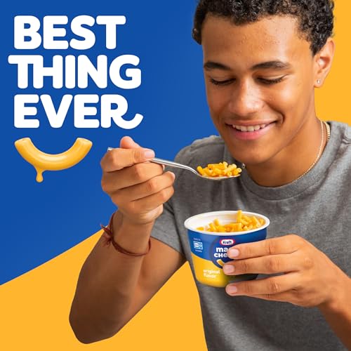 Kraft Mac & Cheese Cups, Original Flavor, 8 Microwaveable Cups