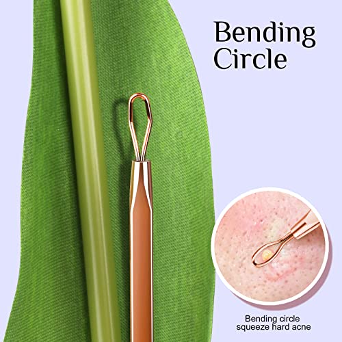 Teenitor Pimple Popper Tool Kit, Stainless Steel Blackhead Remover