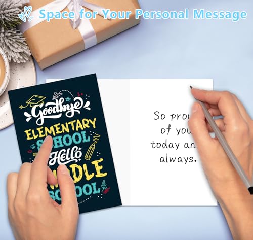 Elementary School Graduation Card for 5th & 6th Graders - Congrats Grad!
