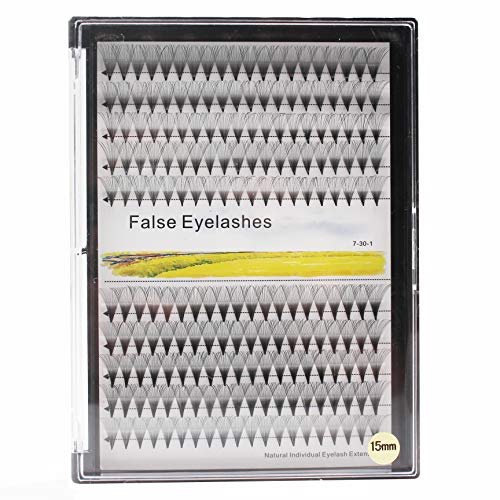 Dedila Premade Volume Fans Eyelashes 0.07mm D Curl 14mm Individual Cluster Lashes