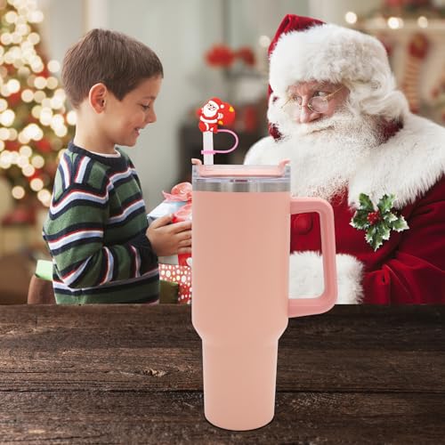 Silicone Straw Covers for Stanley Tumblers - Cute 10mm Cap Set