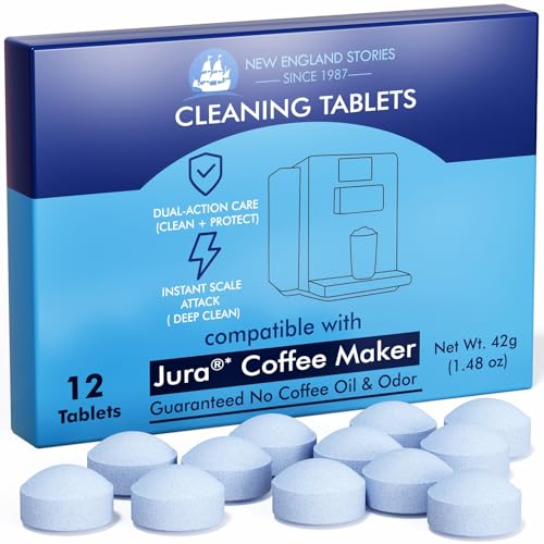 Jura Compatible Coffee Machine Cleaning Tablets - 12-Pack