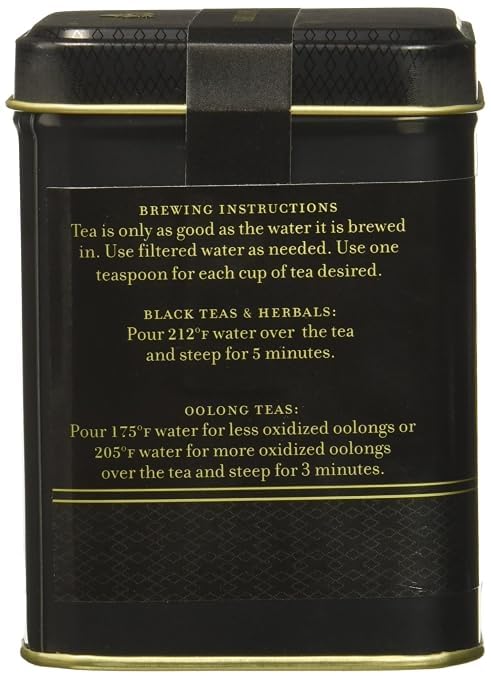Harney & Sons Herbal Hot Cinnamon Spice Rooibos Tea, 4 oz Tin