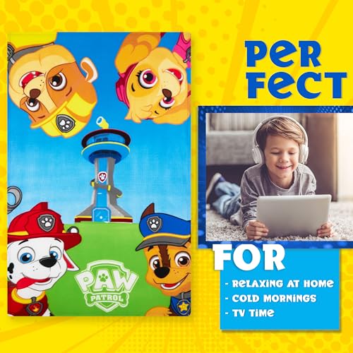 Paw Patrol Fleece Blanket for Kids - Super Soft Blanket Fleece Throws 39 x 59 inches Warm Bed Blankets - Gifts for Kids