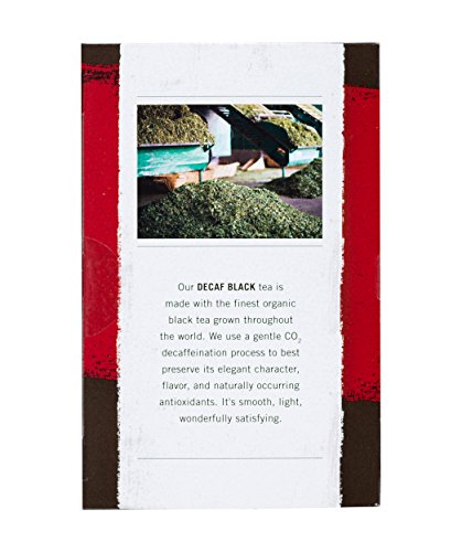 Allegro Organic Decaf Black Tea Bags, 20 Count (Pack of 2)