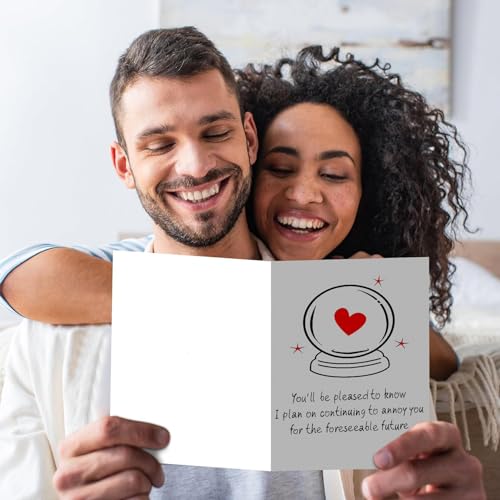 Funny Greeting Card for Him & Her - Romantic Gift for Any Occasion