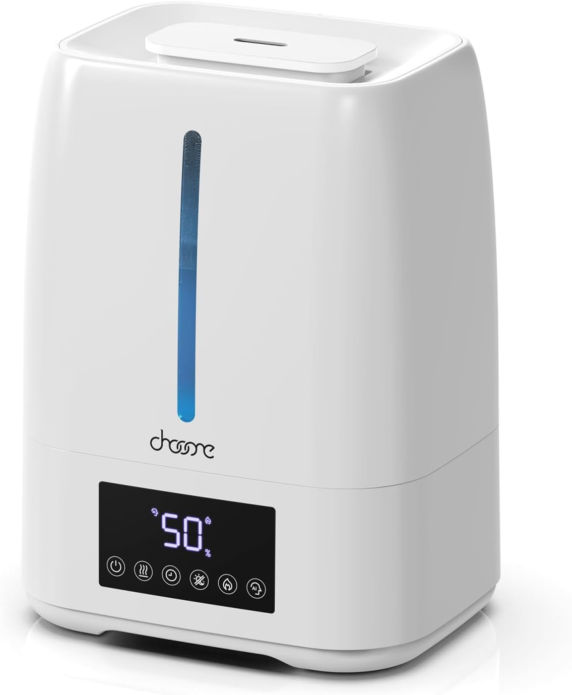 Top Fill Ultrasonic Humidifier by [Brand Name] - Cool & Warm Mist for Large Rooms | Smart Humidity Control & Aroma Diffuser