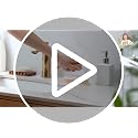 Heavy Duty Scrub Brush with Comfortable Grip - 2 Pack for Household Cleaning