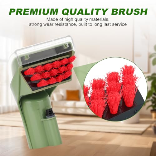 Sgizoku Little Green Machine Brush Set - 1 Tough Stain Brush + 2 Replacements for Bissell 1400B, 1425, 3860, 2290A