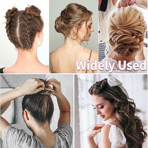 DySaLic 100PCS U Shaped Hair Pins 2.4 Inch Black Bun Pins with Storage Box