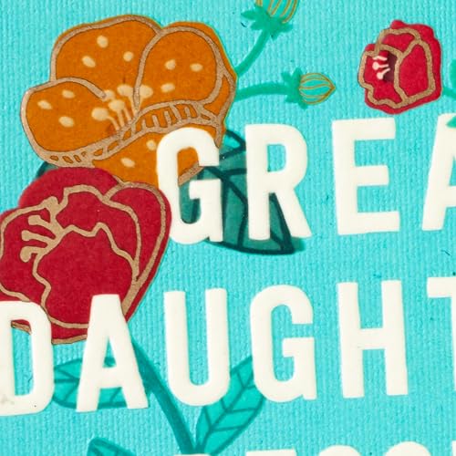 Hallmark Mother's Day Greeting Card for Daughter with Hangable Wall Art Print
