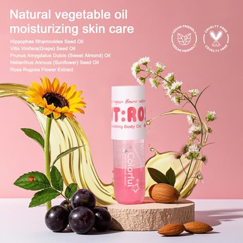 ECOPPEAL Nourishing Skin Essence Oil - Deep Hydration Rose Scent
