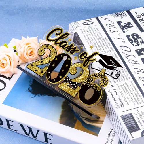 Class of 2026 Graduation Table Decorations - Acrylic Centerpieces