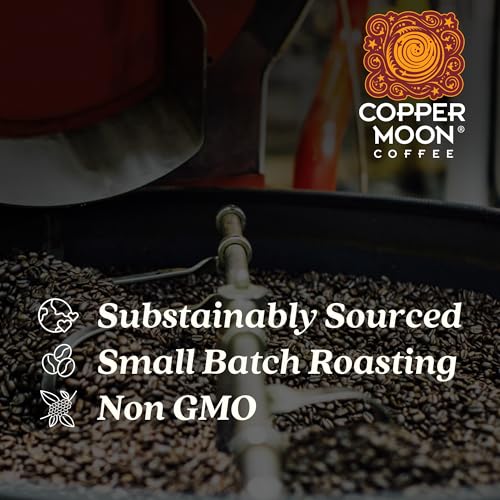 Copper Moon Stargazer Blend Medium Roast Whole Bean Coffee, 12 Oz (Pack of 4)