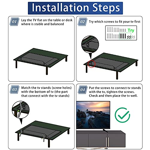 TCL Smart TV Stand Base for 28" to 65" TVs - Easy Install