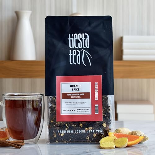 Tiesta Tea Orange Spice Loose Leaf Black Tea - 200 Cups Bulk Pouch