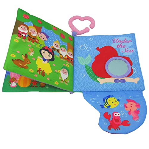 Disney Princess Soft Book with Teether Toy for Babies