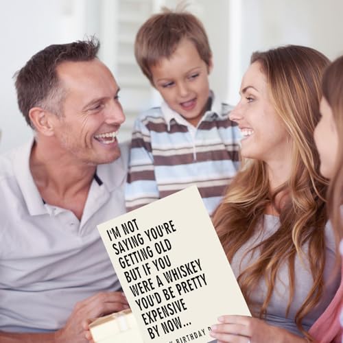 Funny Birthday Card for Dad | Whiskey Humor | FANCYLUCKY