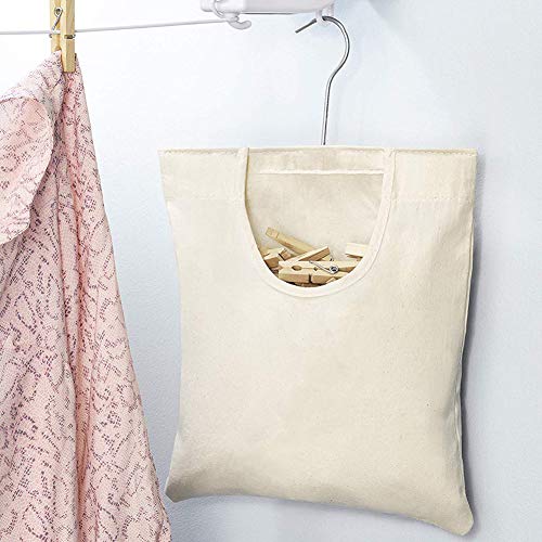 JIANWEI Hanging Clothespin Bag - Durable Oxford Cloth Storage Organizer