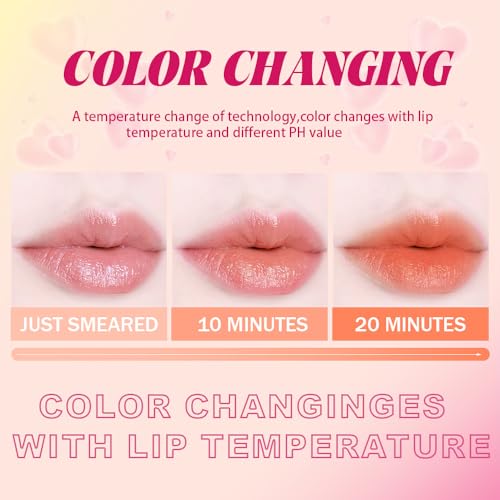 BINGBRUSH Color Changing Lipstick - Coral Kiss Moisturizing PH Lip Balm