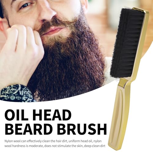 BARBERTOP Golden Barber Clipper and Trimmer Blade Cleaning Brush