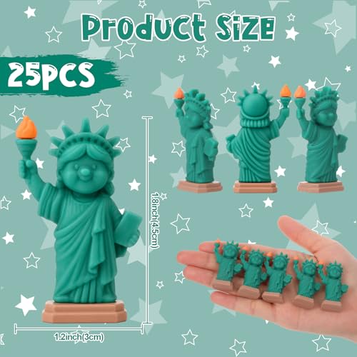 Mini Statue of Liberty Figurines - 25 Pcs New York Souvenirs