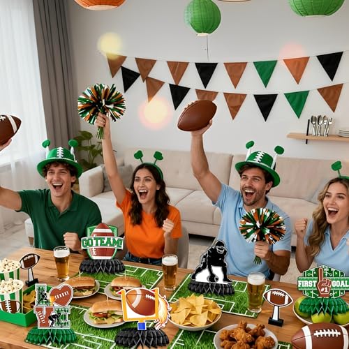 Football Centerpieces for Tables – 12PCS Game Day Decorations