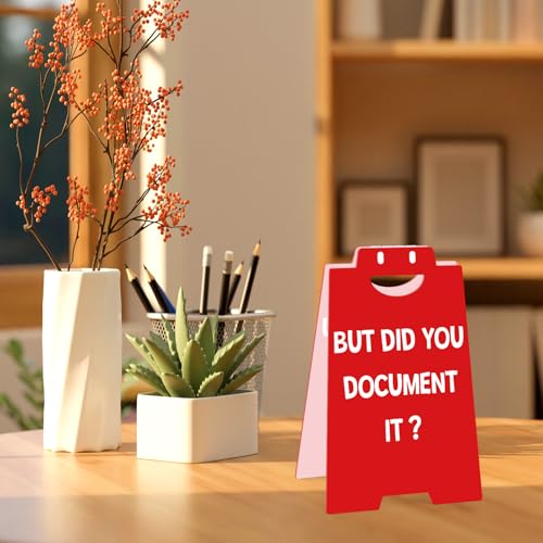 Funny Coworker Desk Sign - Acrylic Office Decor Gift