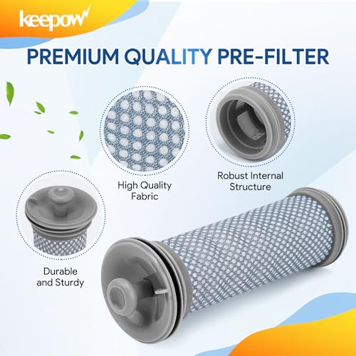 KEEPOW A10 Vacuum Filter Replacement - 2 Pack for Tineco