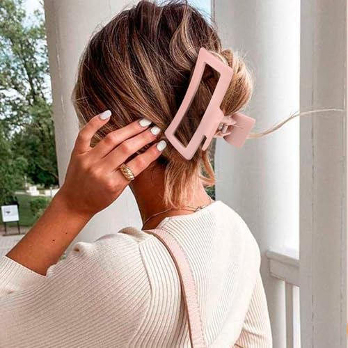AOPRIE Large Claw Clips for Thick Hair 4-Pack Non-Slip Hair Accessories