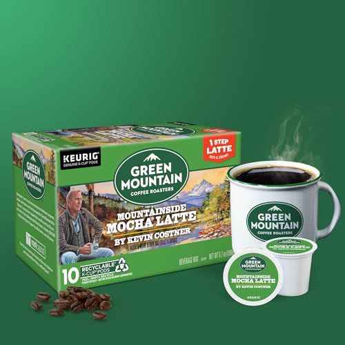 Mountainside Mocha Latte K-Cup Pods - 10 Count (Pack of 2)