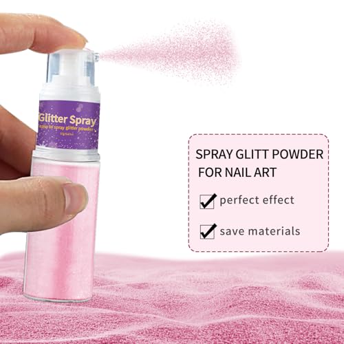 Finger Secret Spray Nail Dip Powder - Easy Gradient Nail Art