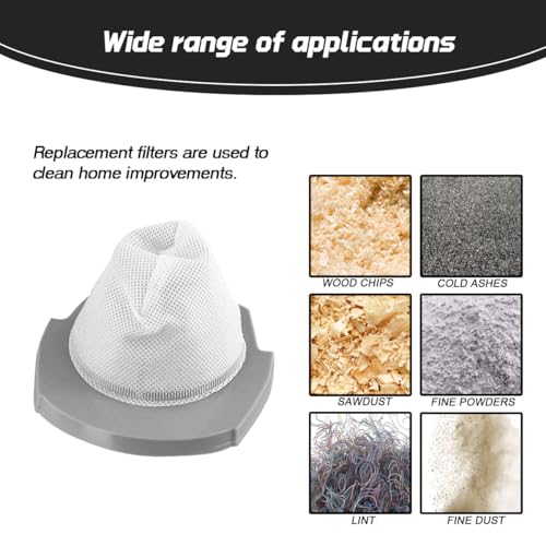 HEPA Filter Replacement for Bissell 3-in-1 Turbo Vacuum 2610/2611 - 2 Pack
