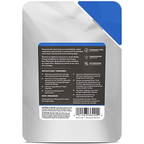 GEAR AID Revivex Pro Cleaner Wash for Synthetic & Technical Gear, 10 fl oz